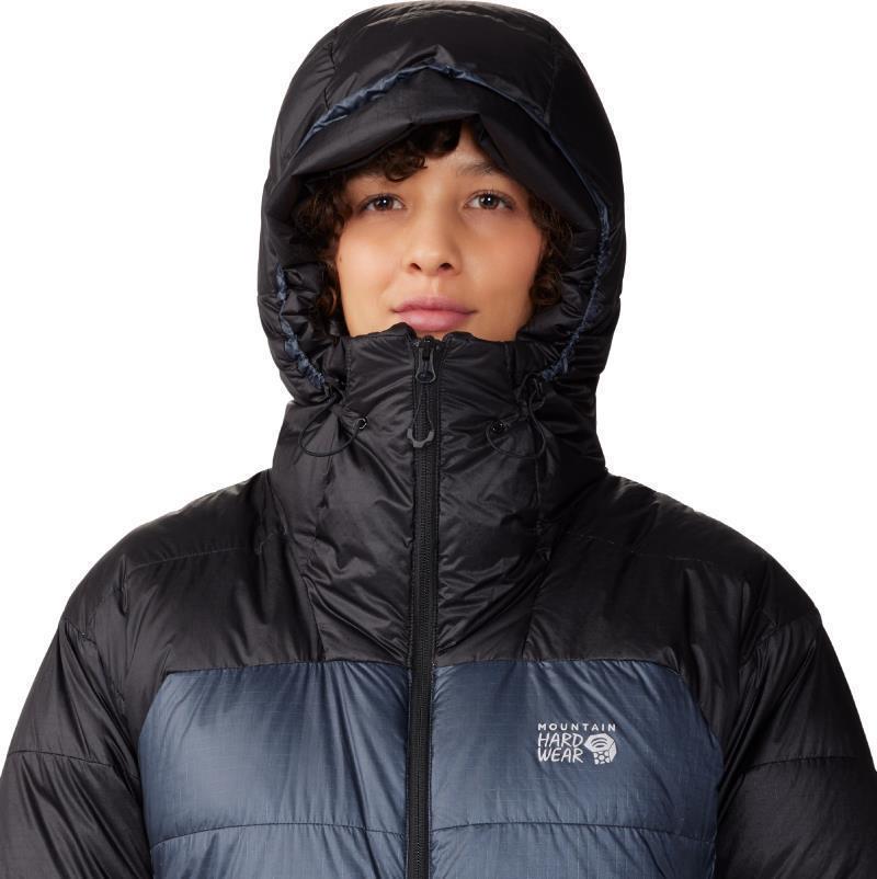 Phantom Belay Down Parka - Womens - Blue Slate / Black 6