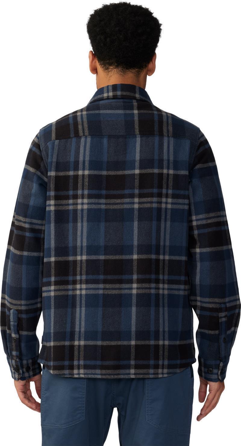 Plusher LS Shirt - Mens - Hardwear Navy Amsterdam Plaid 4