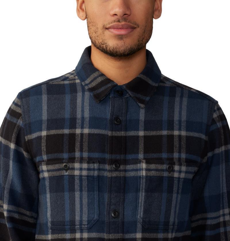 Plusher LS Shirt - Mens - Hardwear Navy Amsterdam Plaid 7