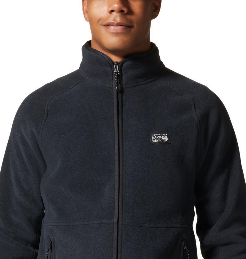 Polartec Double Brushed Full Zip Jacket - Mens - Black 5