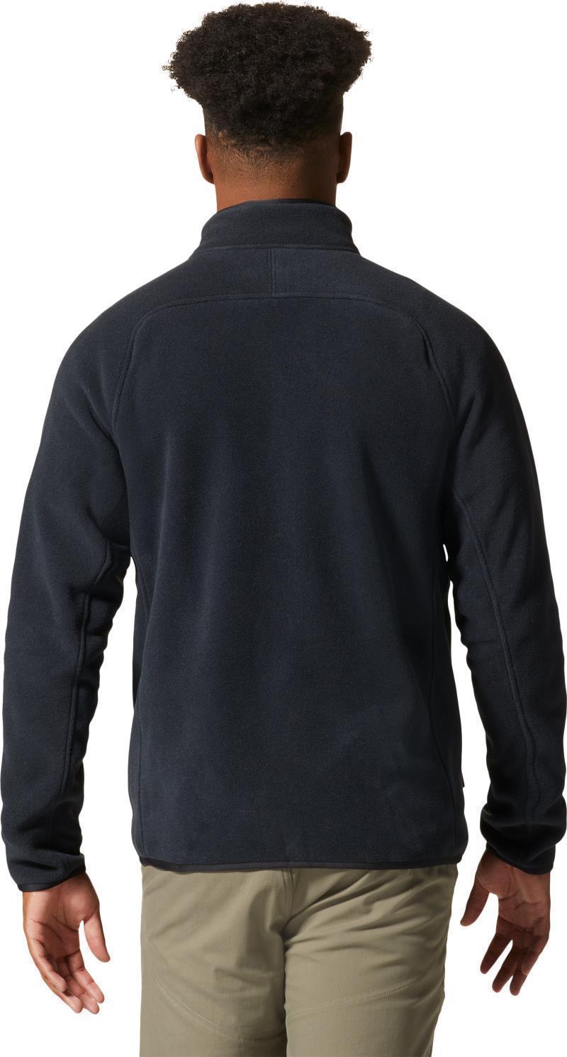 Polartec Double Brushed Full Zip Jacket - Mens - Black 4