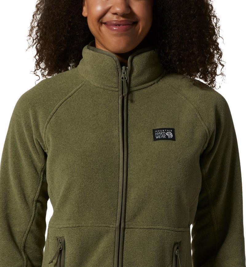 Polartec Double Brushed Full Zip Jacket - Womens - stone green heather 1