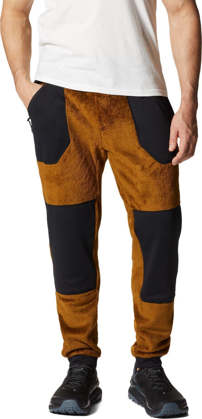Polartec High Loft Pants, Reg - Mens - Golden Brown 1