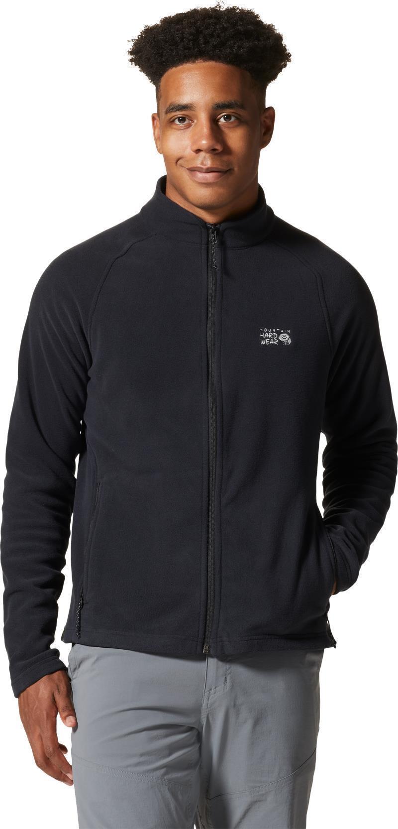 Polartec Microfleece Full Zip - Mens - Black 1