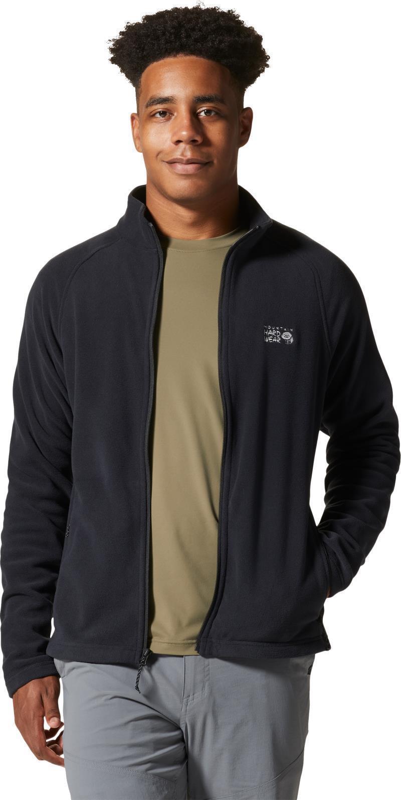Polartec Microfleece Full Zip - Mens - Black 2