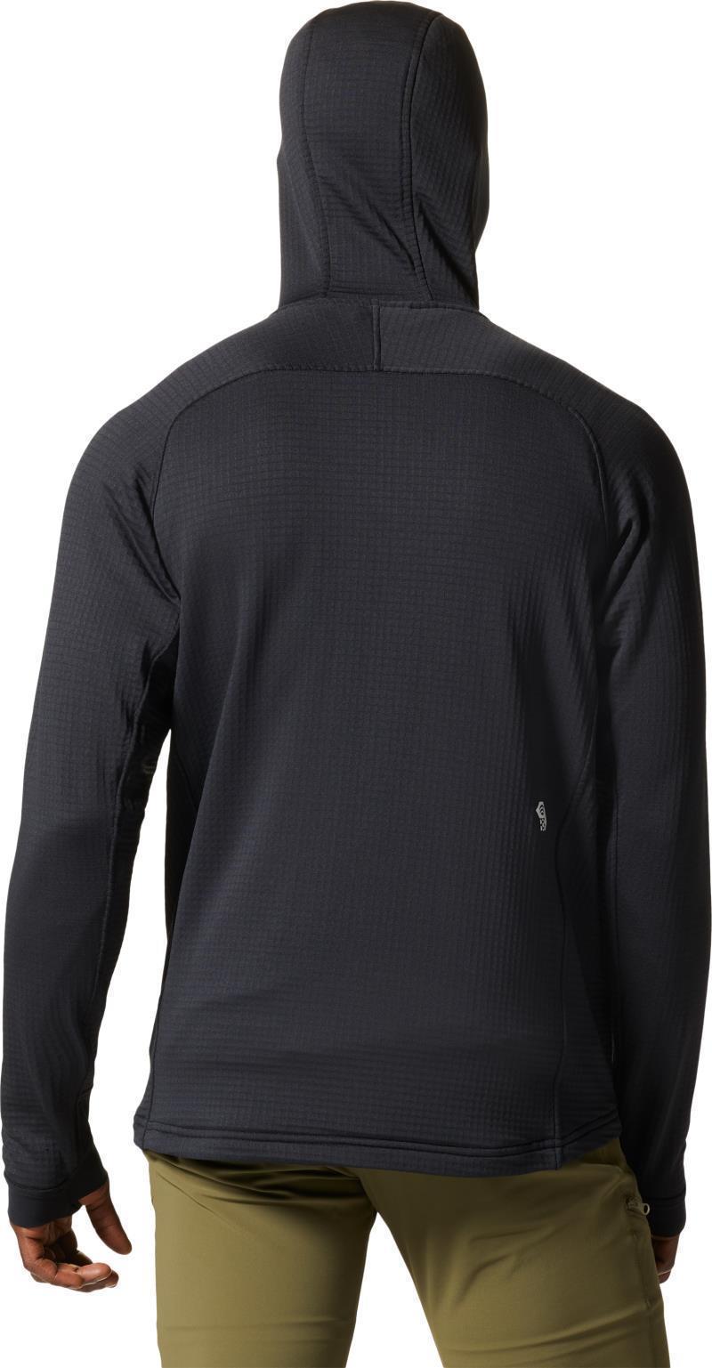 Polartec Power Grid Full Zip Hoody - Mens - black 1
