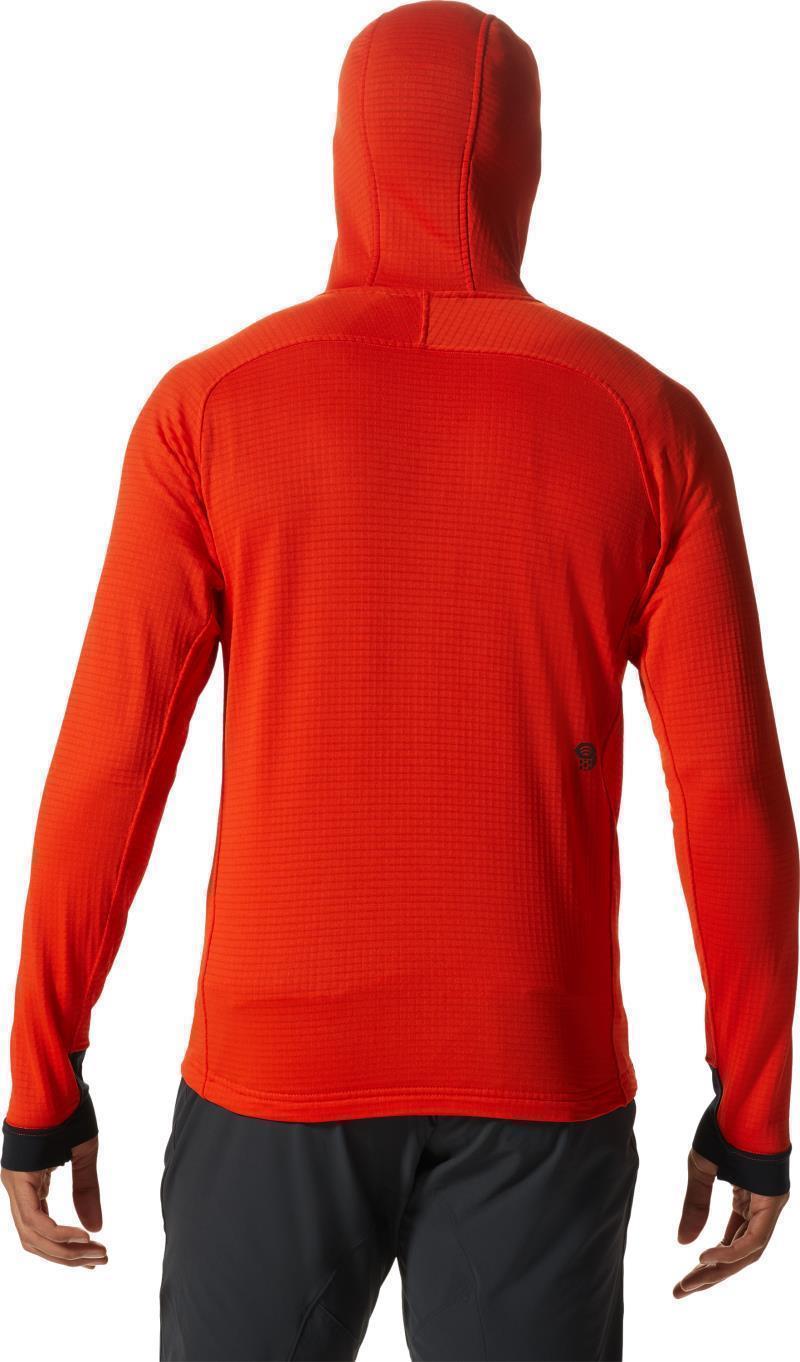 Polartec Power Grid Full Zip Hoody - Mens - state orange 1