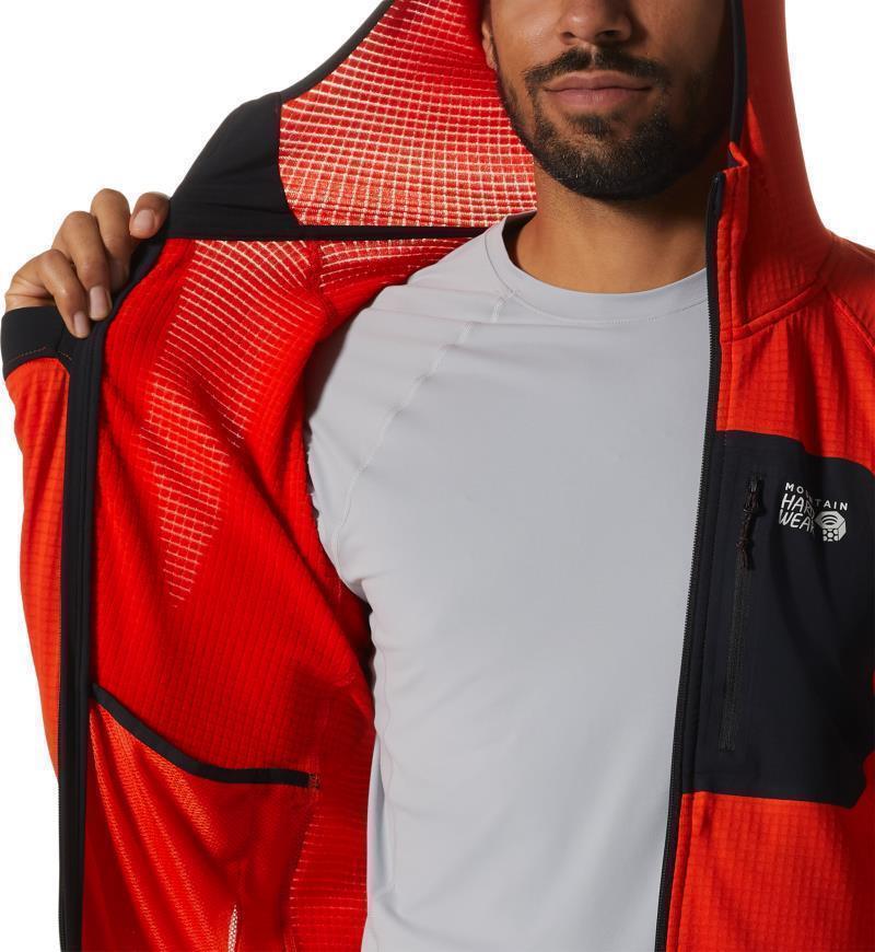 Polartec Power Grid Full Zip Hoody - Mens - state orange 1