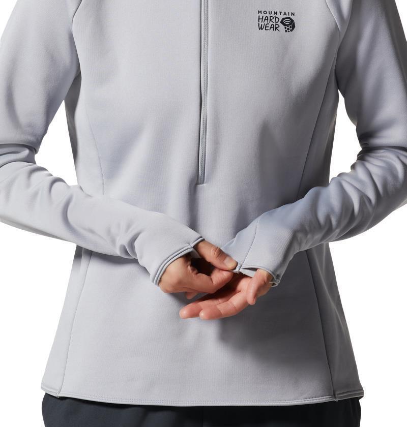 Polartec Power Stretch Pro 1/4 Zip - Womens - Glacial 5