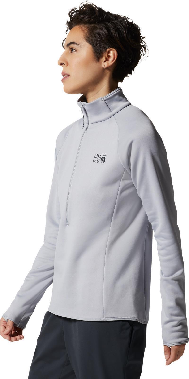 Polartec Power Stretch Pro 1/4 Zip - Womens - Glacial 3