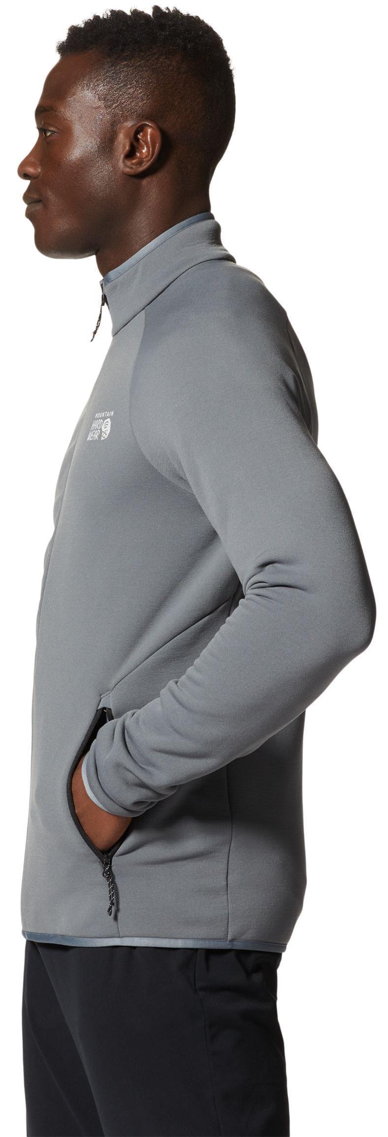 Polartec Power Stretch Pro Jacket - Mens - Foil Grey 3