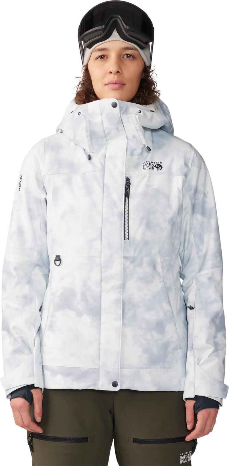 Powder Maven Jacket - Womens - Glacial Ice Dye Print 1