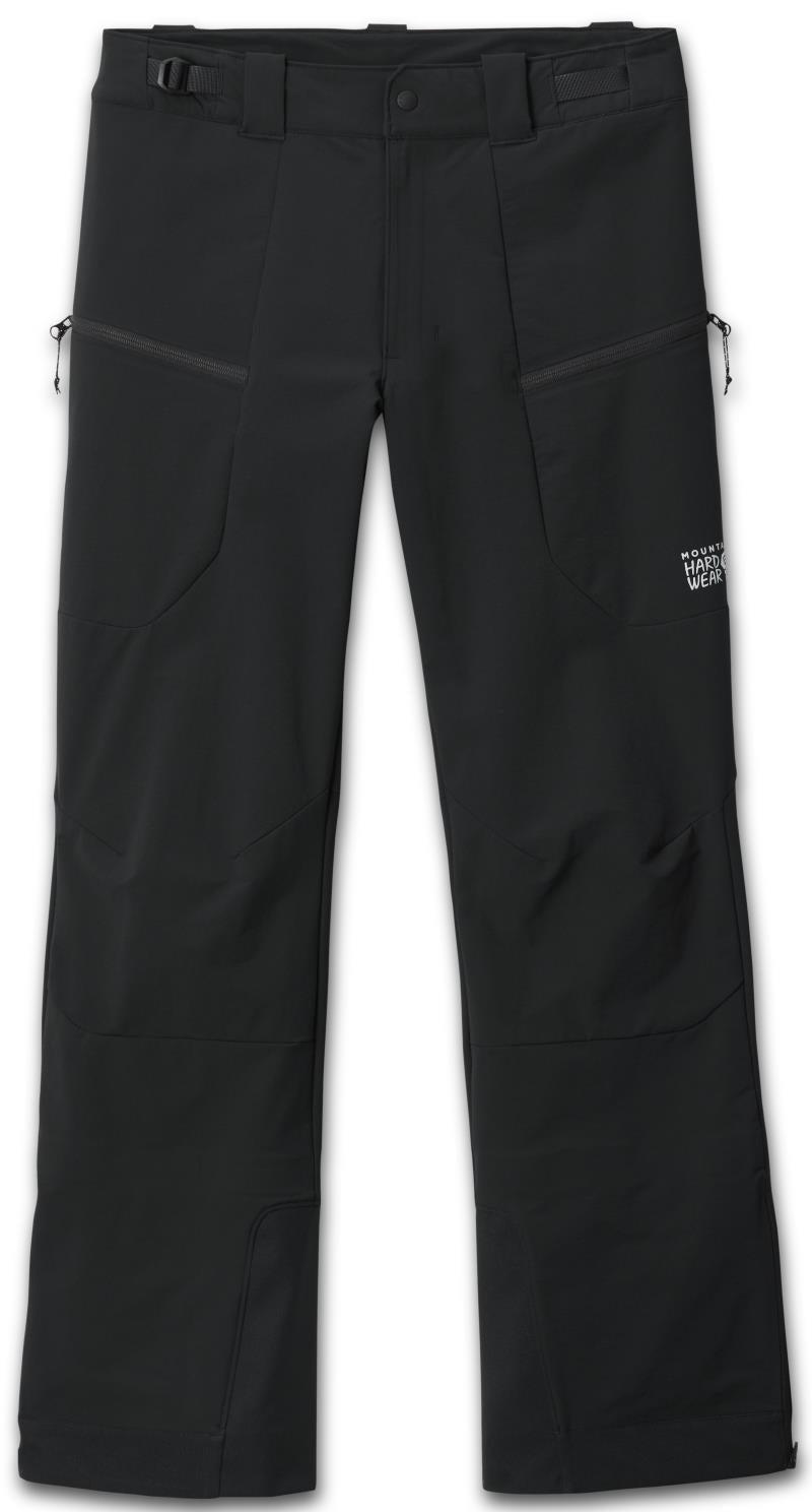 Reduxion Softshell Pants, Reg - Mens - Black 1