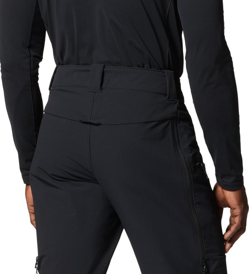 Reduxion Softshell Pants, Reg - Mens - Black 6
