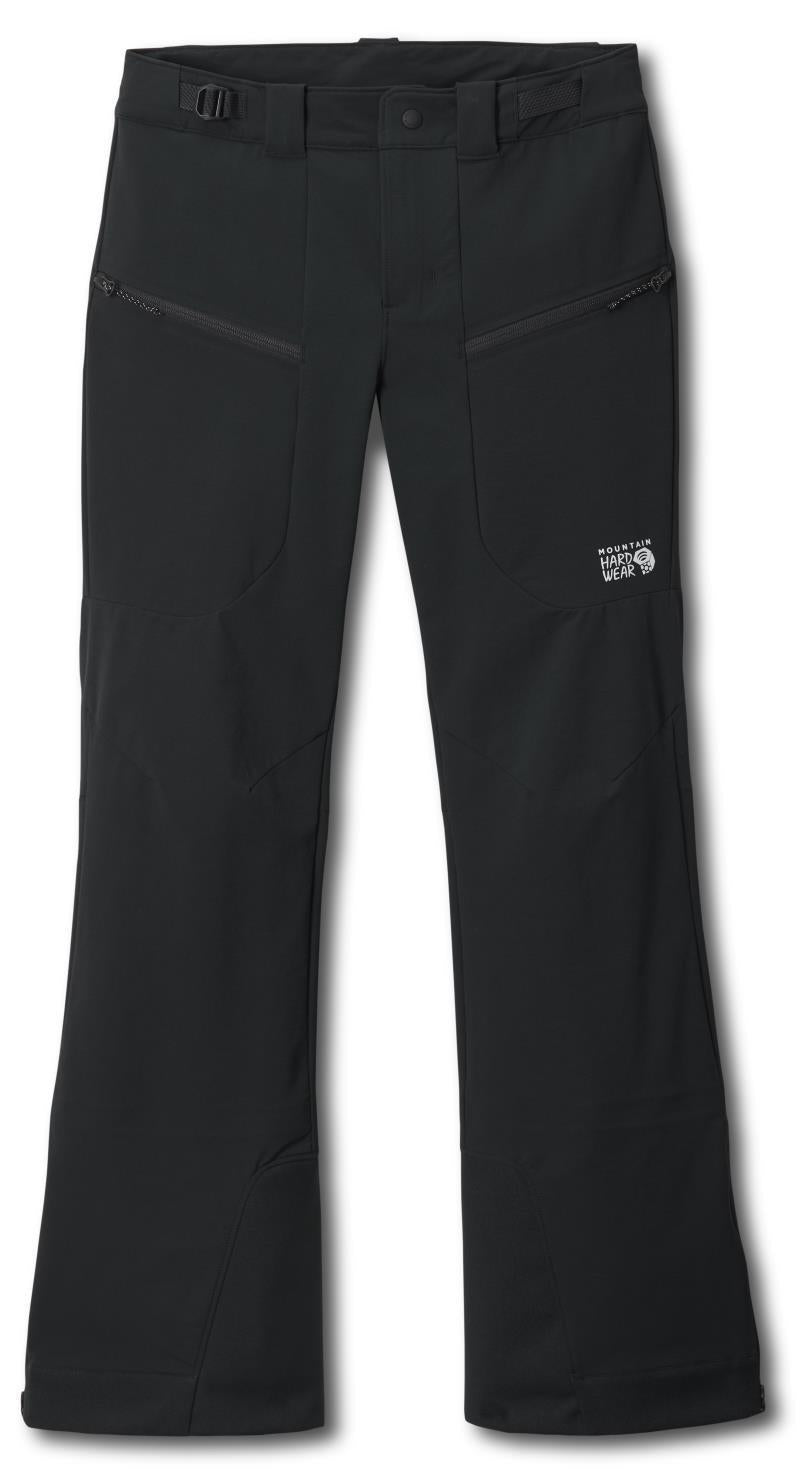 Reduxion Softshell Pants, Reg - Womens - Black 1