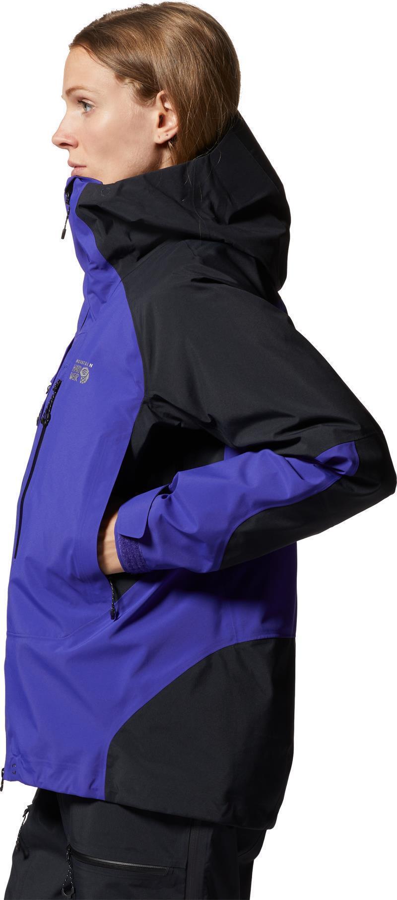 Routefinder GTX PRO Jacket - Womens - Klein Blue / Black 5