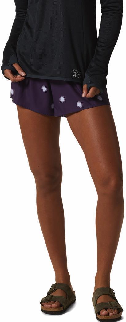 Shade Lite Shorts, Reg - Womens - Night Iris Sun Dot Print 1
