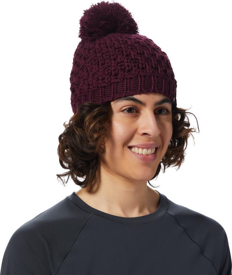 Snow Capped Beanie - Cocoa Red 2