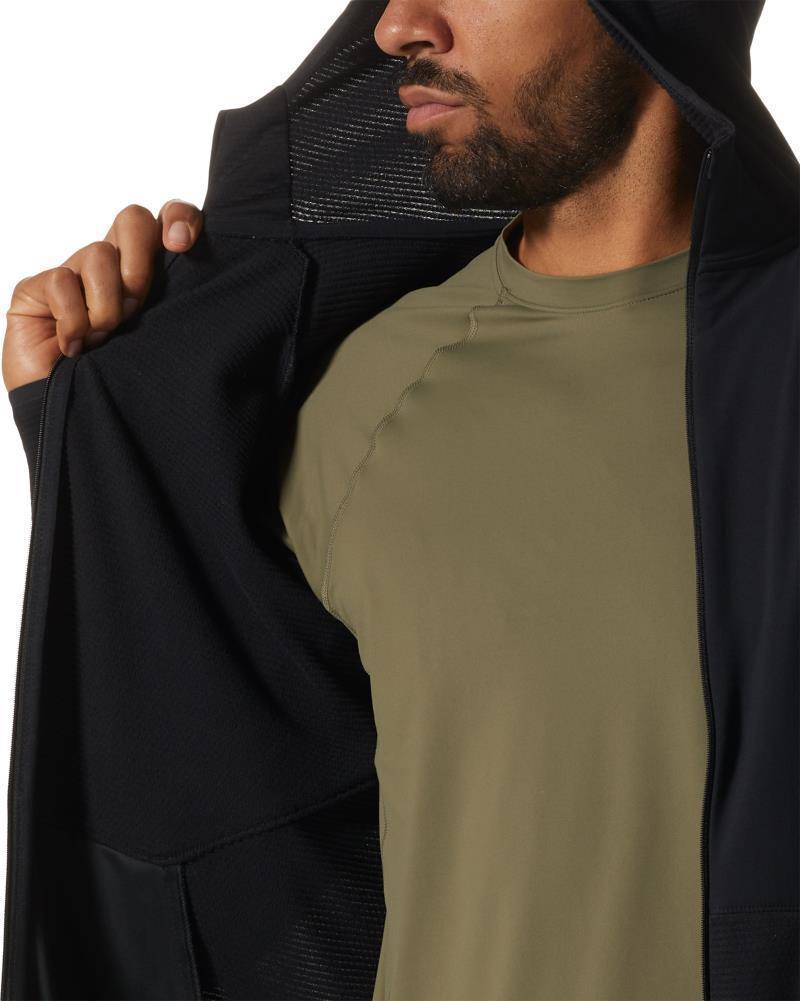 Stratus Range Full Zip Hoody - Mens - Black 5