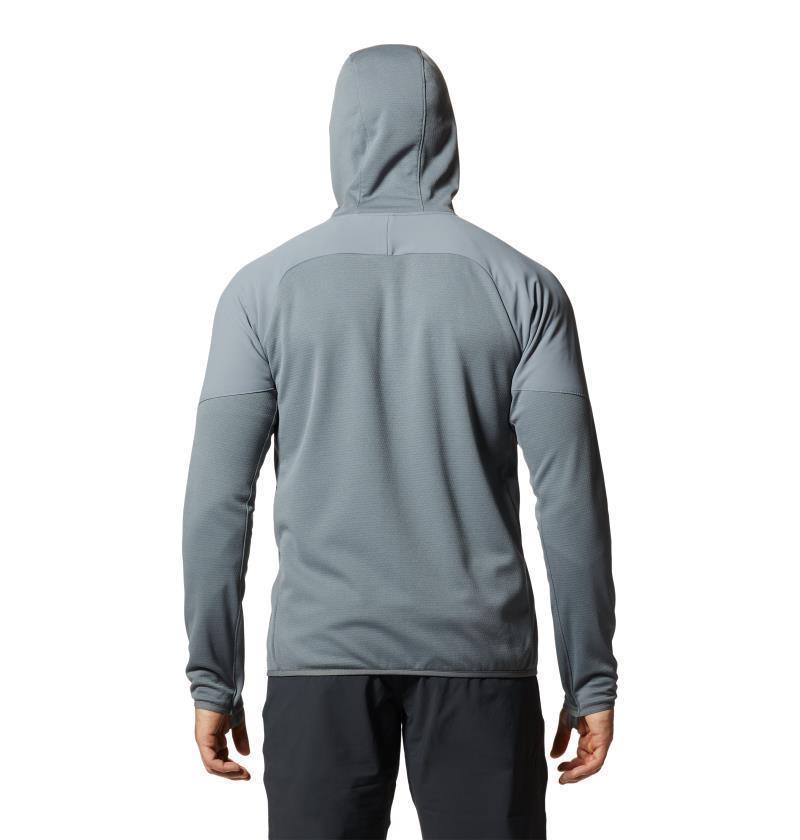 Stratus Range Full Zip Hoody - Mens - Foil Grey 2