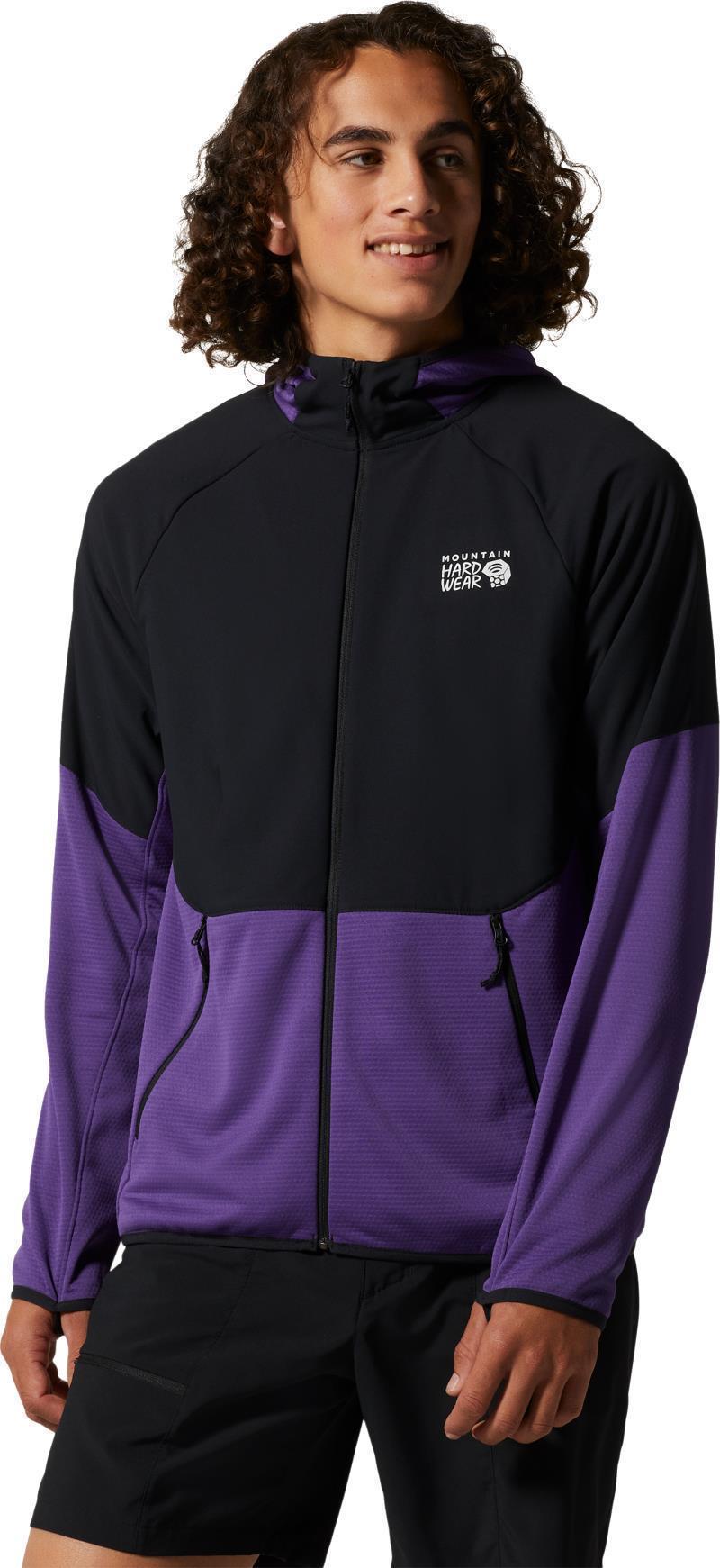 Stratus Range Full Zip Hoody - Mens - Purple Jewel 1