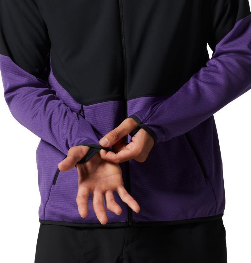Stratus Range Full Zip Hoody - Mens - Purple Jewel 6