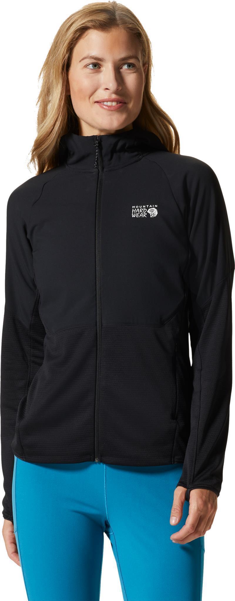 Stratus Range Full Zip Hoody - Womens - Black 1