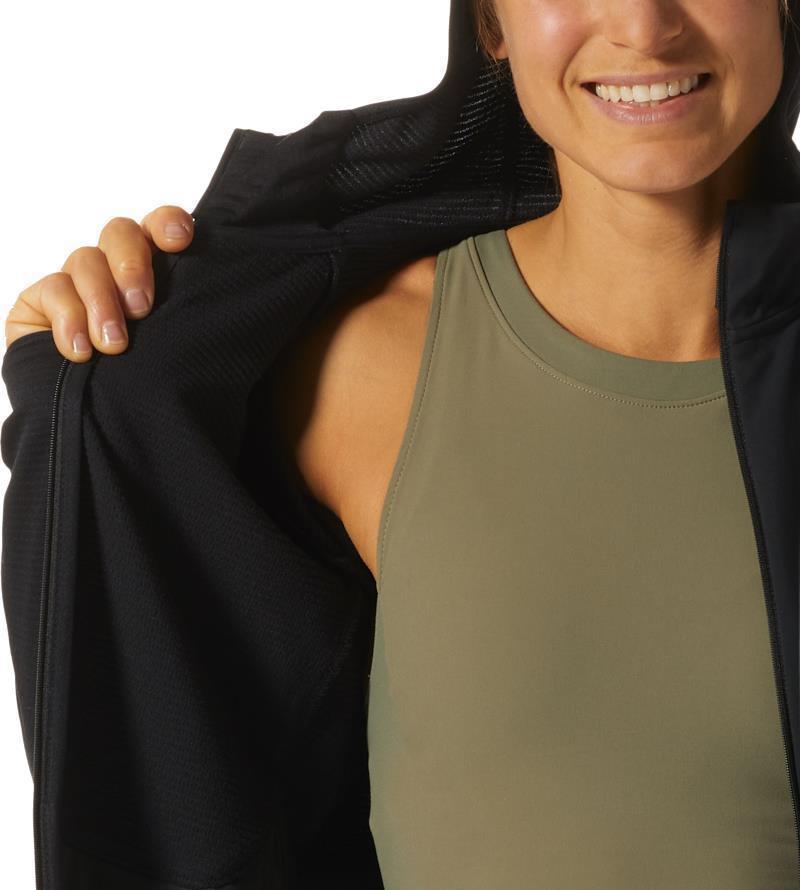 Stratus Range Full Zip Hoody - Womens - Black 4
