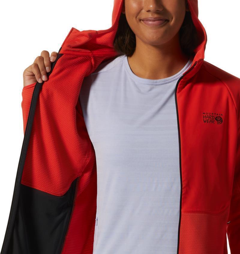 Stratus Range Full Zip Hoody - Womens - Summit Red 4