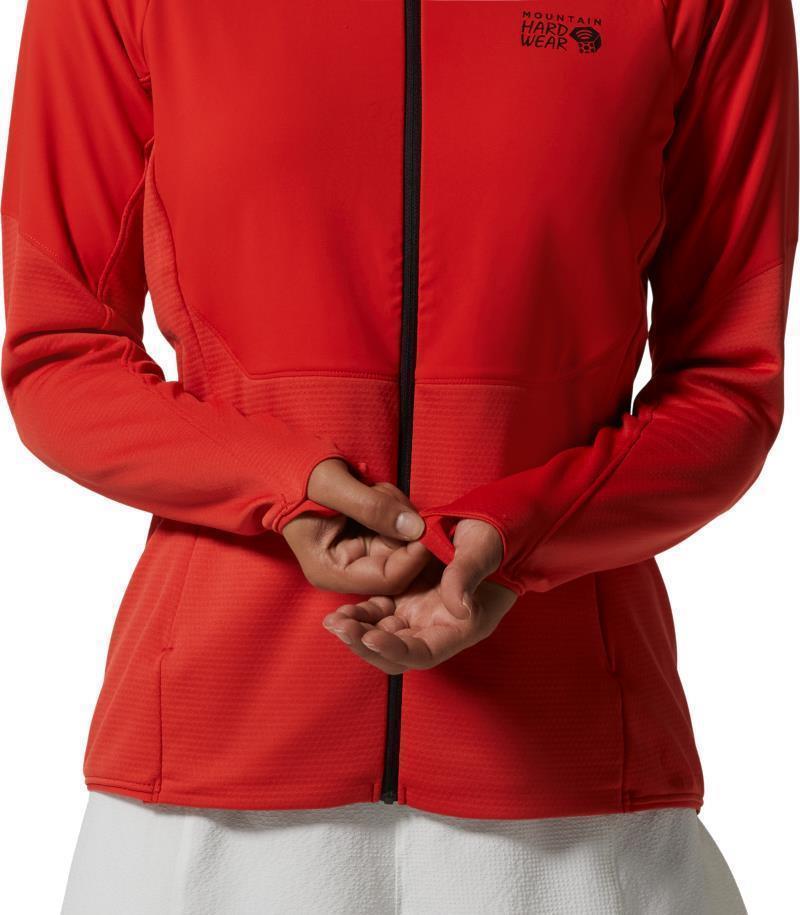 Stratus Range Full Zip Hoody - Womens - Summit Red 6