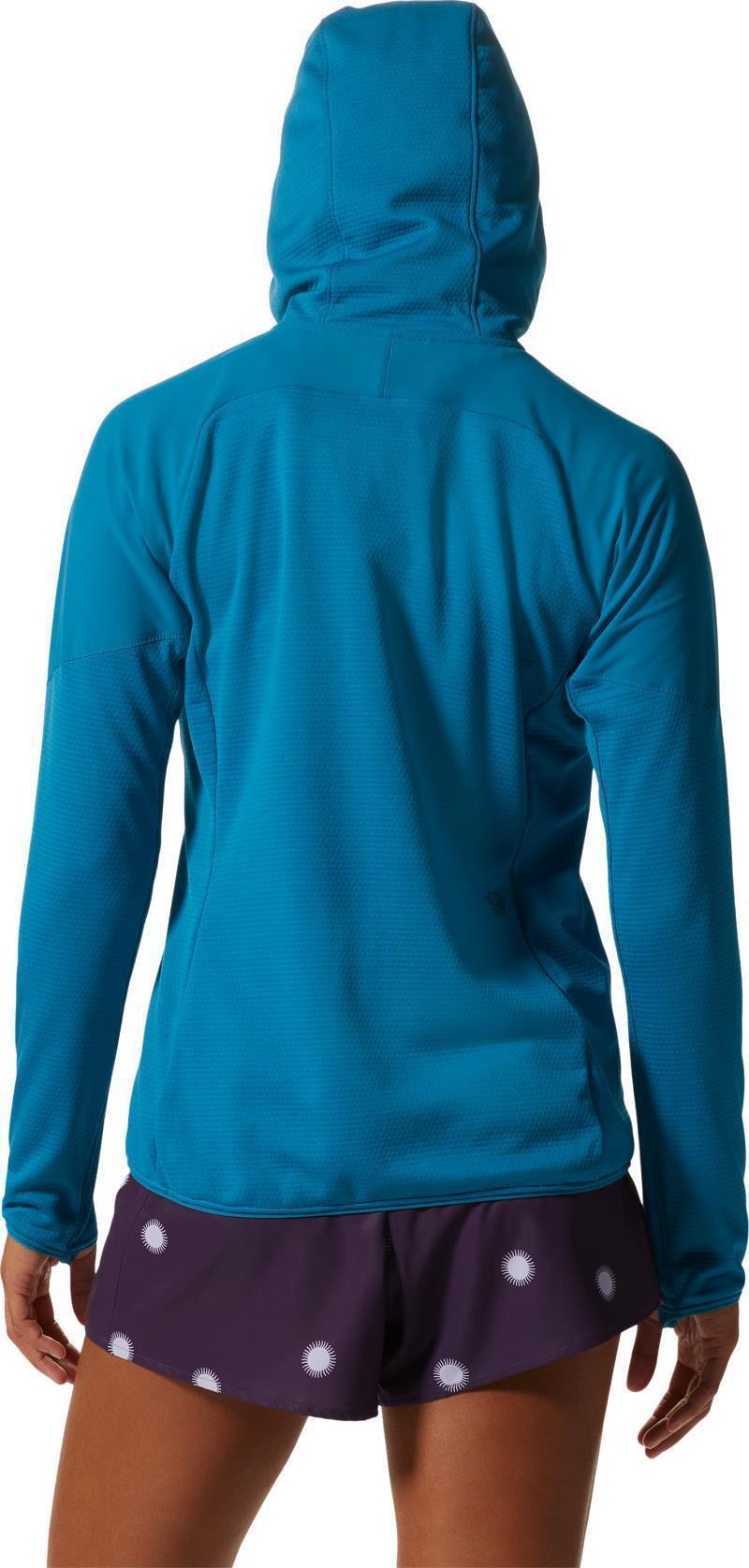 Stratus Range Full Zip Hoody - Womens - Vinson Blue 4