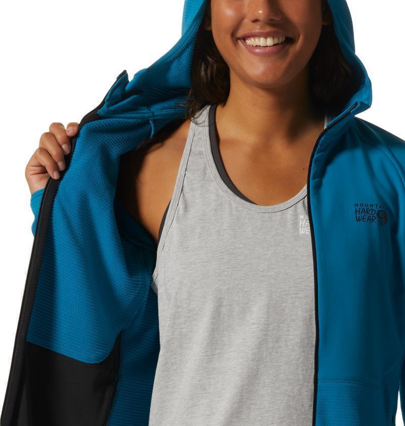 Stratus Range Full Zip Hoody - Womens - Vinson Blue 5