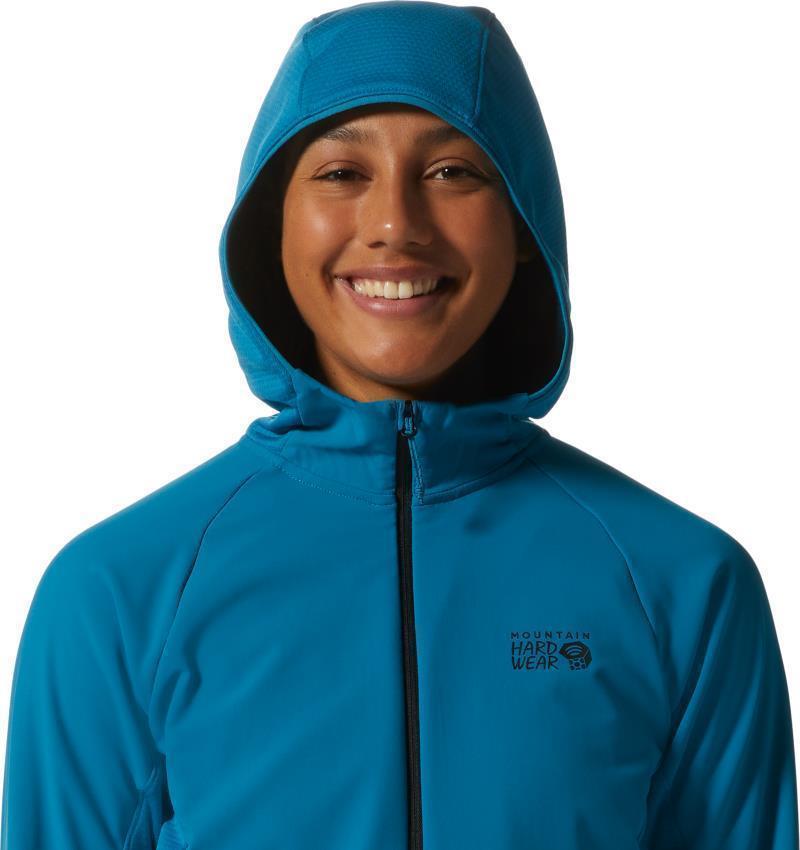 Stratus Range Full Zip Hoody - Womens - Vinson Blue 6