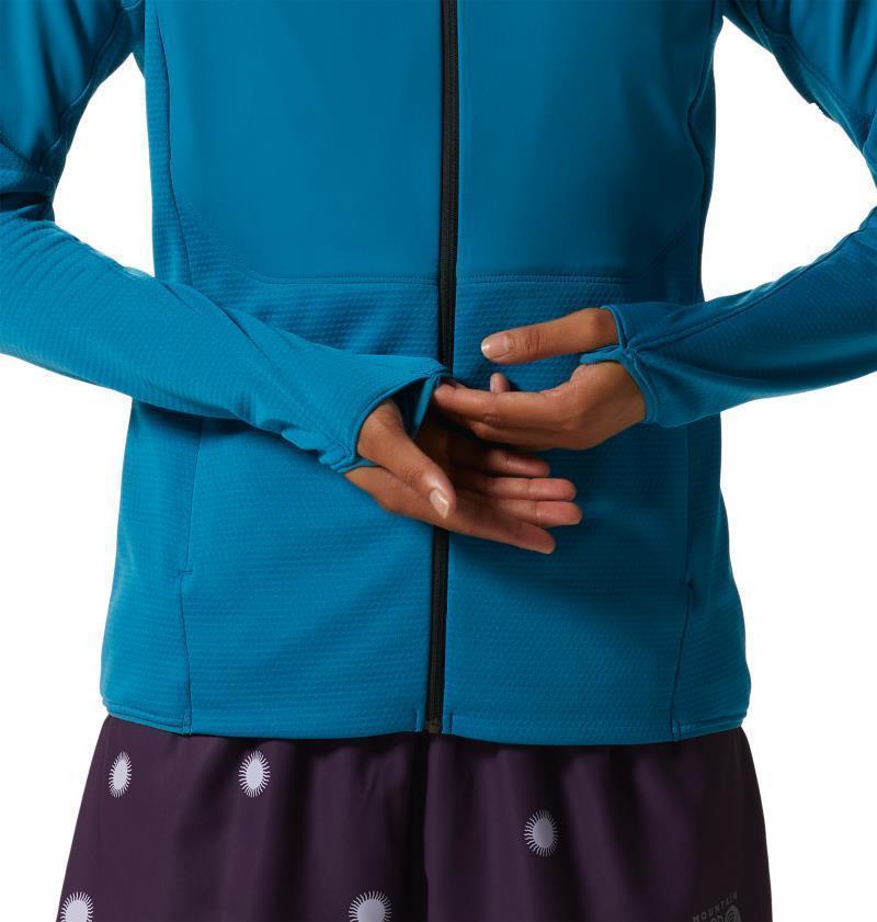 Stratus Range Full Zip Hoody - Womens - Vinson Blue 7