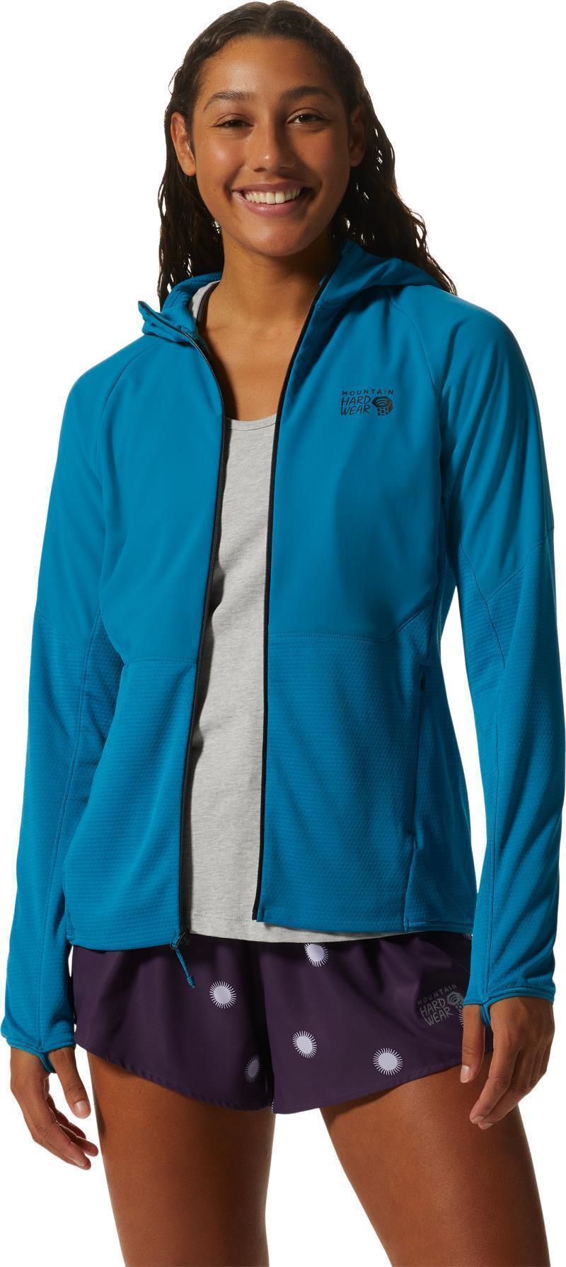 Stratus Range Full Zip Hoody - Womens - Vinson Blue 2