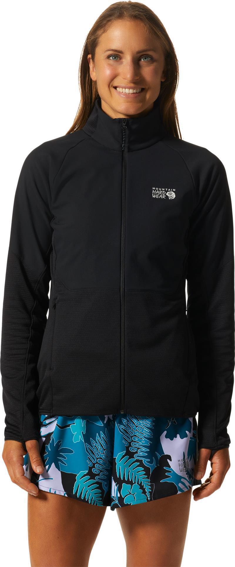 Stratus Range Full Zip Jacket - Womens - Black 1
