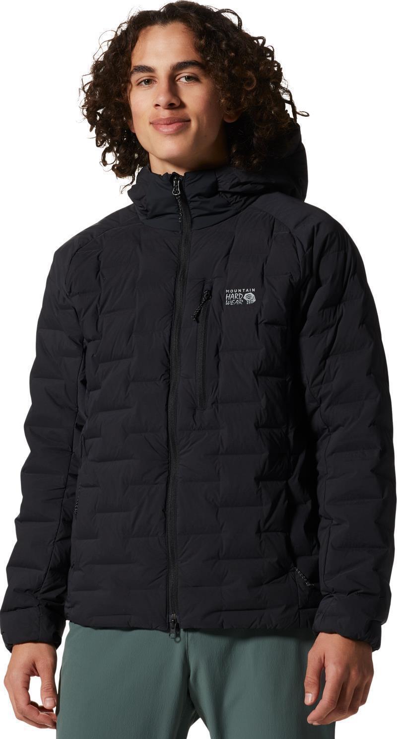 StretchDown Hoody - Mens - Black 1