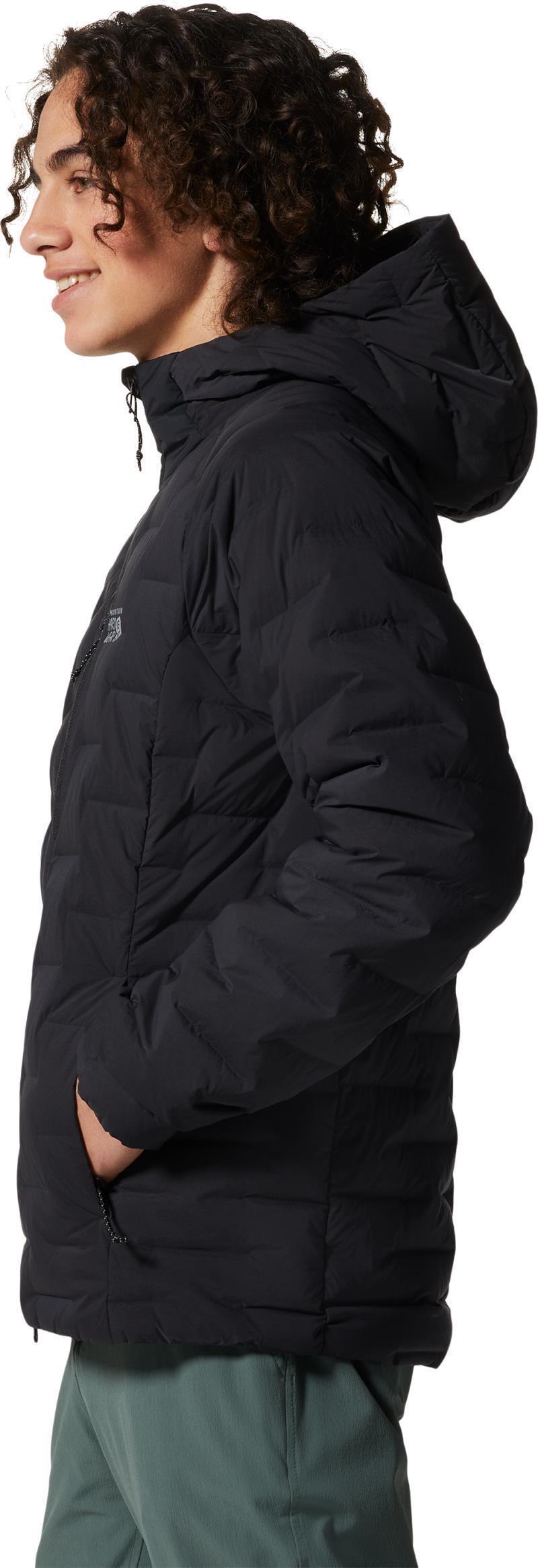 StretchDown Hoody - Mens - Black 3