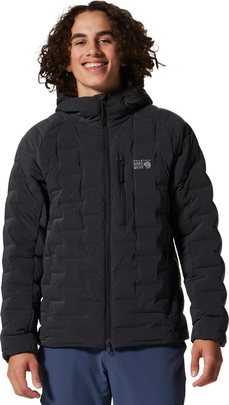 StretchDown Hoody - Mens - Dark Storm Heather 1