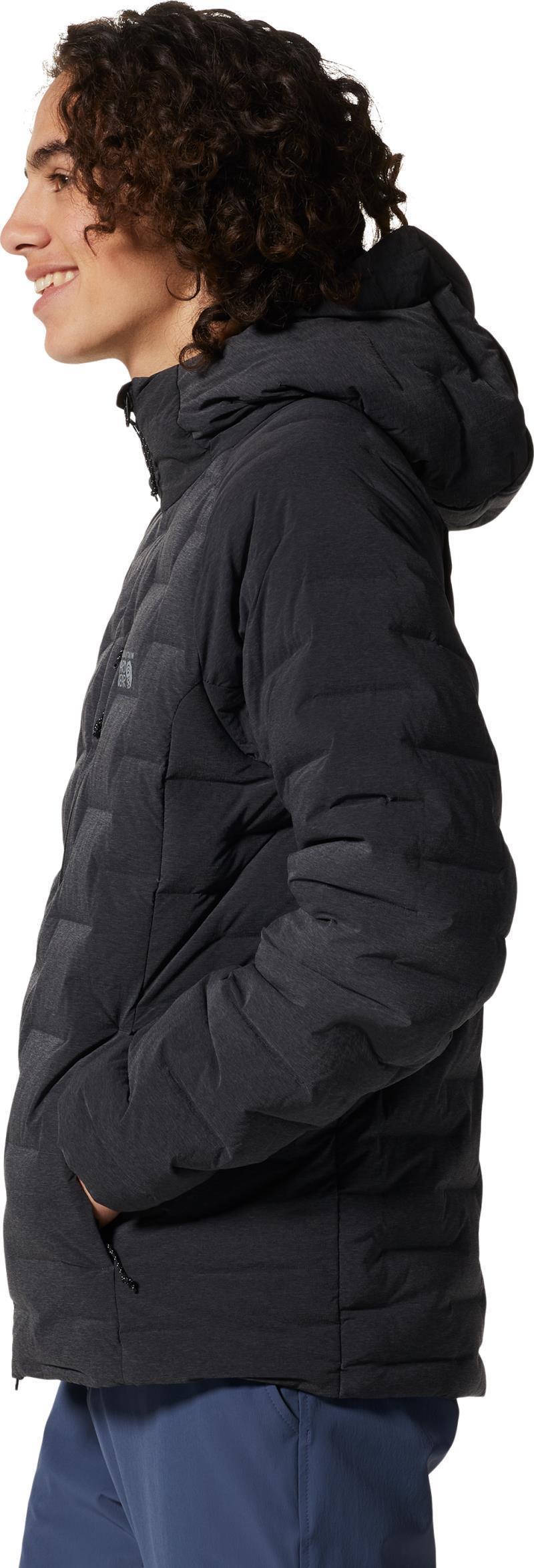 StretchDown Hoody - Mens - Dark Storm Heather 3