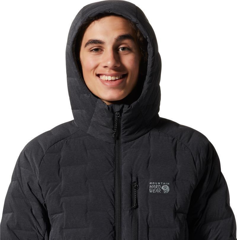 StretchDown Hoody - Mens - Dark Storm Heather 4