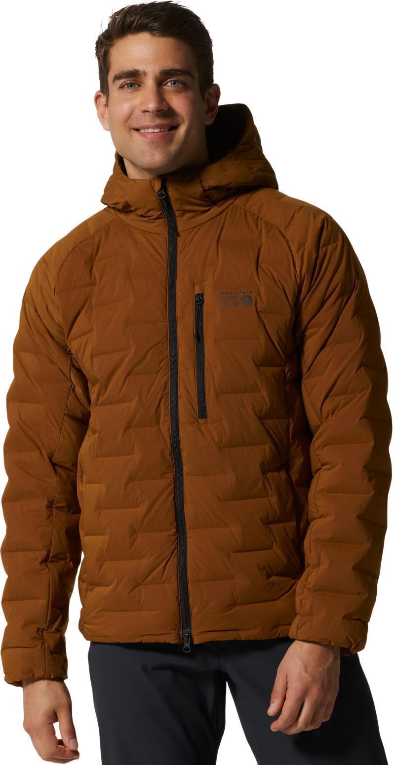 StretchDown Hoody - Mens - Golden Brown 1
