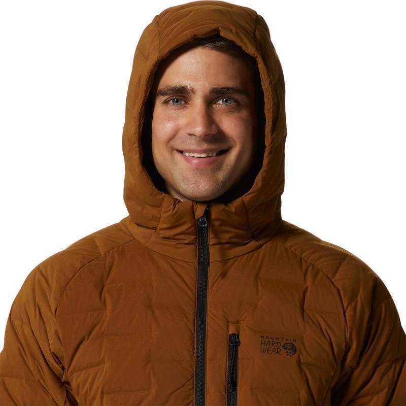 StretchDown Hoody - Mens - Golden Brown 4