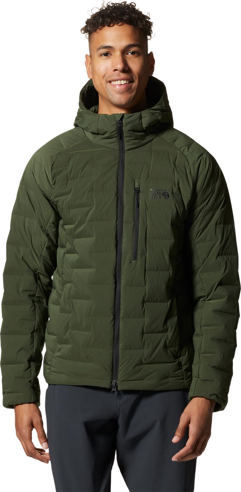 StretchDown Hoody - Mens - Surplus Green 2
