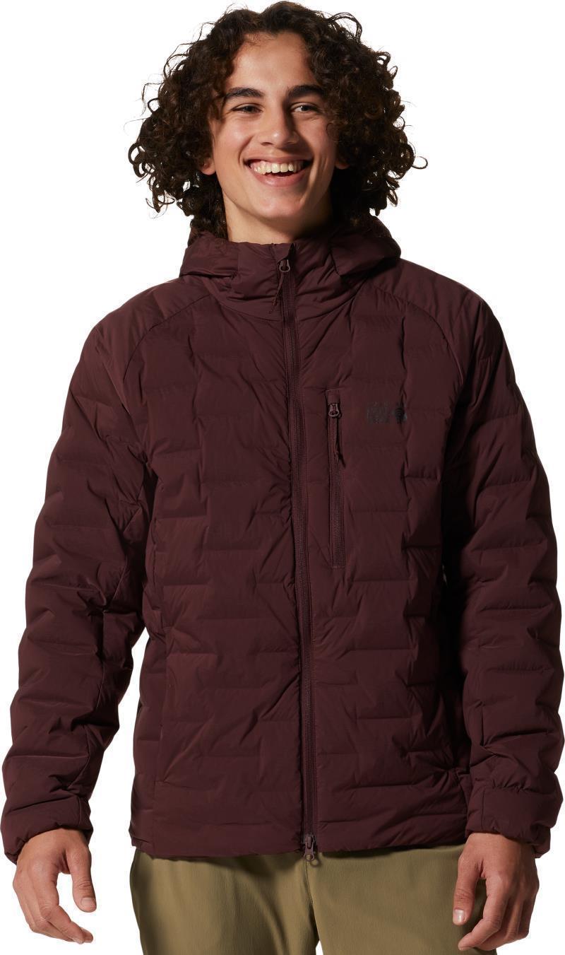 StretchDown Hoody - Mens - Washed Raisin 1