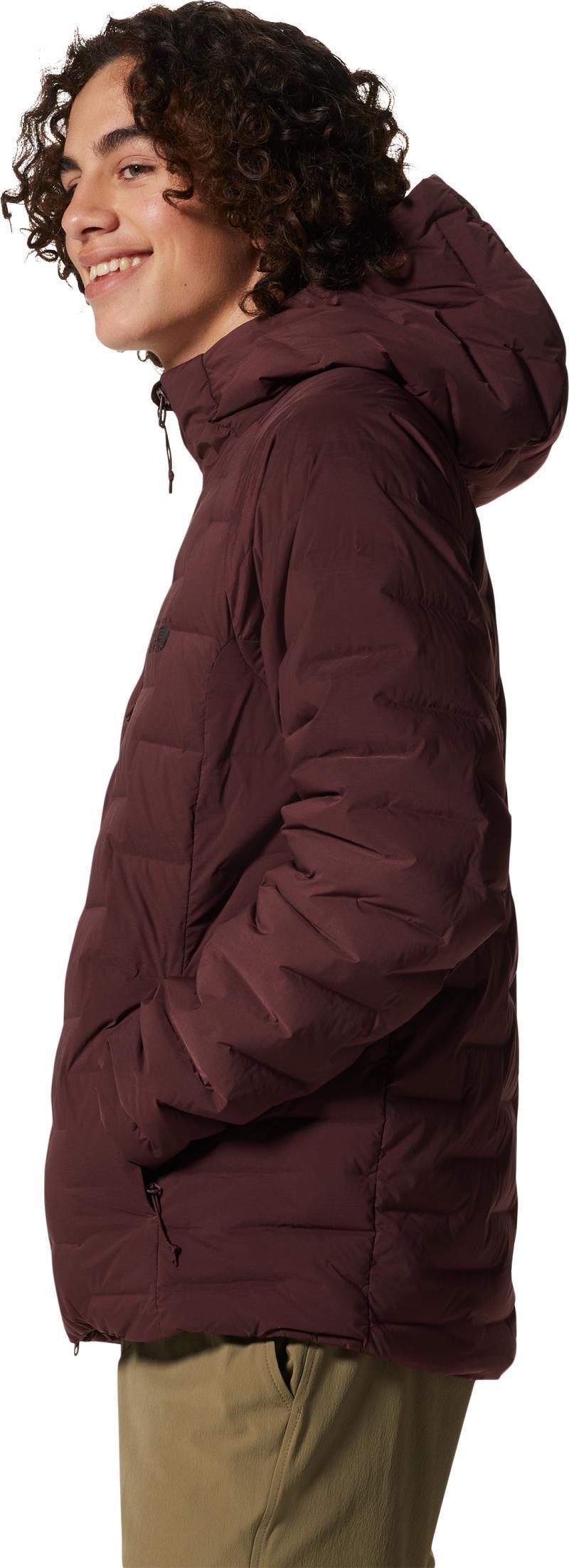 StretchDown Hoody - Mens - Washed Raisin 3