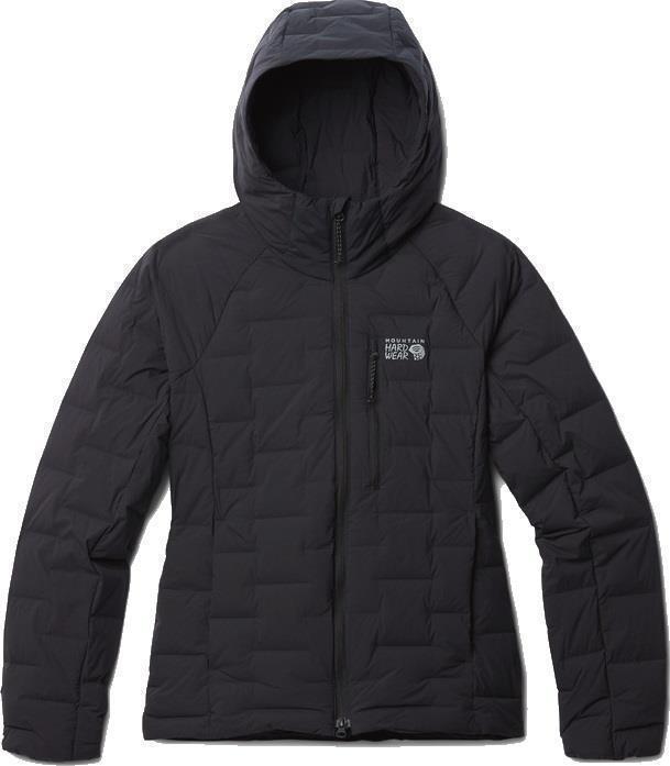 StretchDown Hoody - Womens - Black 1