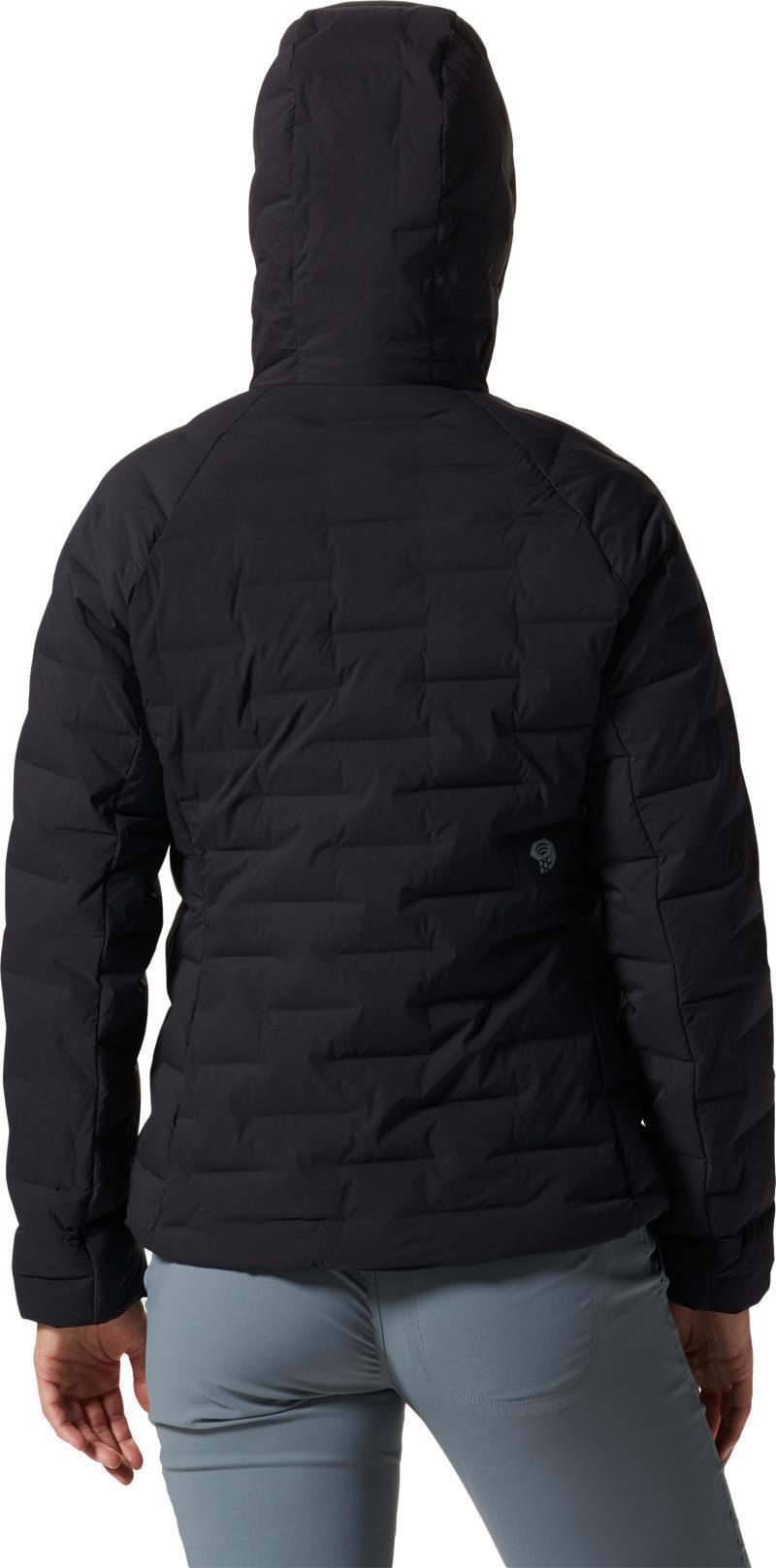 StretchDown Hoody - Womens - Black 3