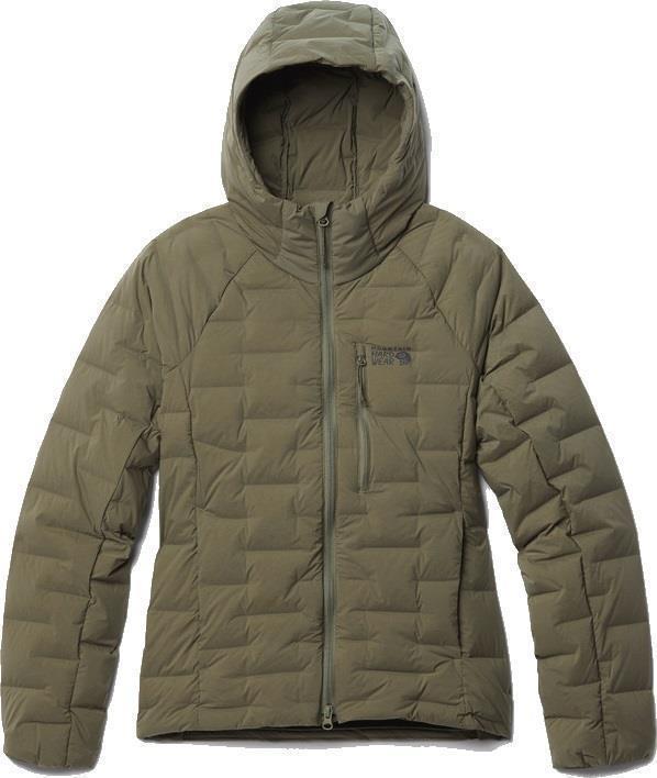 StretchDown Hoody - Womens - Stone Green 1