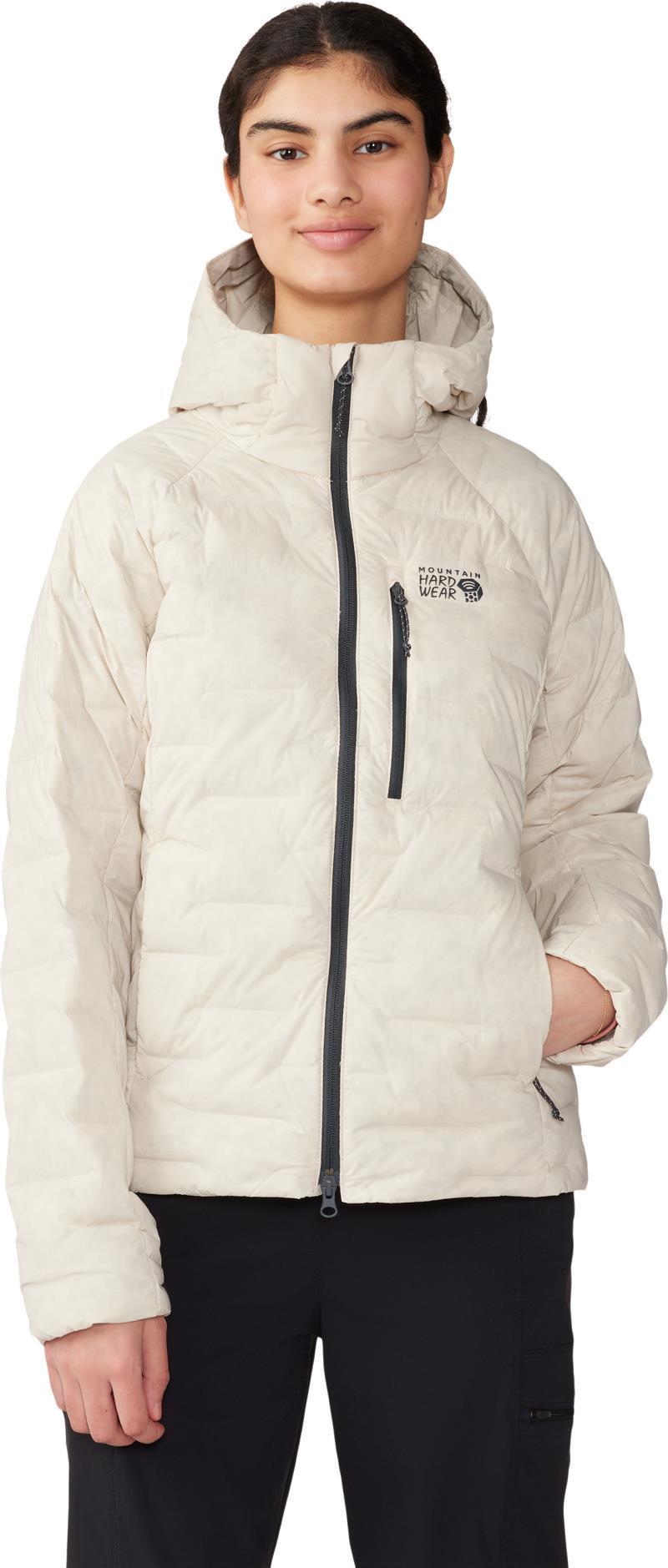 StretchDown Hoody - Womens - Wild Oyster 1
